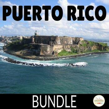 Preview of Puerto Rico Activity Bundle for Spanish Class