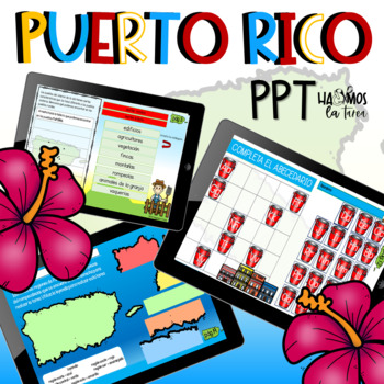 Preview of Puerto Rico - Conozco mi isla - PowerPoint interactivo