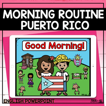 Preview of Puerto Rico | English Daily Routine