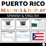 Puerto Rico Gallery Walk Readings & Classroom Display Span