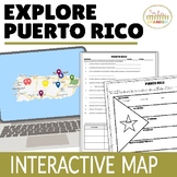 Puerto Rico Digital Map Activities SPANISH ONLY