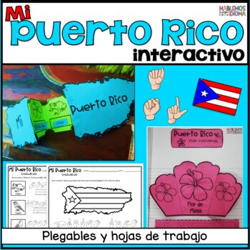 Preview of Puerto Rico Isla del encanto | Cultura puertorriqueña | Spanish worksheets