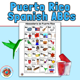 Puerto Rico Spanish ABCs Chart