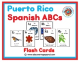 Puerto Rico Spanish ABCs Flash Cards