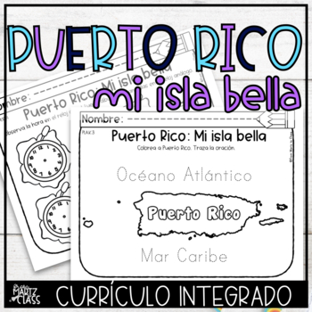 Preview of Puerto Rico Mi isla bella | Spanish | Currículo Integrado