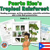 Puerto Rico's Rainforest Animals Bundle Grades 3 - 5