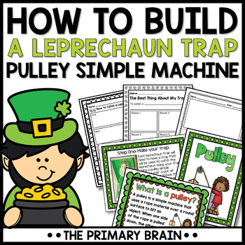 Preview of How to Catch a Leprechaun Trap STEM Project | Pulley Simple Machine Activity