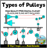 Pulleys Clipart for Commercial Use