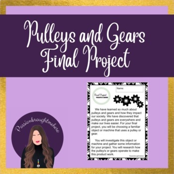 Preview of Pulleys and Gears Final Project 