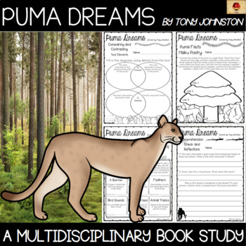 Preview of Puma Dreams {A Book Study Set}