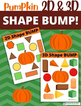 Preview of Pumkin Shape BUMP | 2D and 3D Shape Game