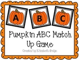 Pumpkin ABC Match Up Game