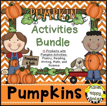 Preview of Pumpkin Activities Bundle