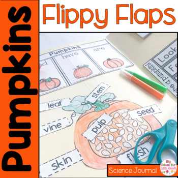 Preview of Pumpkin Activities Interactive Notebook Lapbook
