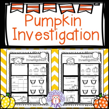 Preview of Pumpkin Activities Page