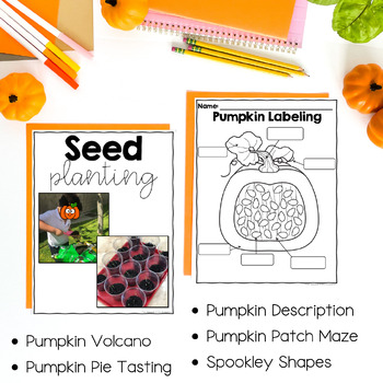 Pumpkin Activities for Kindergarten by Cori Blubaugh - Mrs B's Beehive