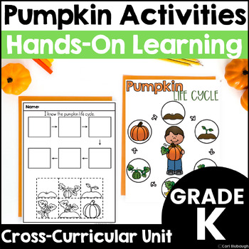 Preview of Pumpkin Activities Unit for Pre-K and Kindergarten