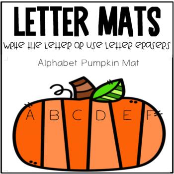 Pumpkin Alphabet Center for Pre-K & Kindergarten by Create 25 Printables