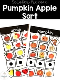 Pumpkin Apple Sort for Special Education FREE