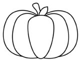 Pumpkin Art Outline