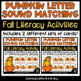 Pumpkin Beginning Sound Matching Letter Sound Matching Fal