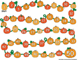 Pumpkin Fall Board Game Template