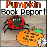 Pumpkin Book Report Template - Character Pumpkin Decoratin