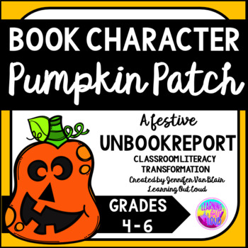 Preview of Pumpkin Book Report Classroom Transformation October Literacy Project
