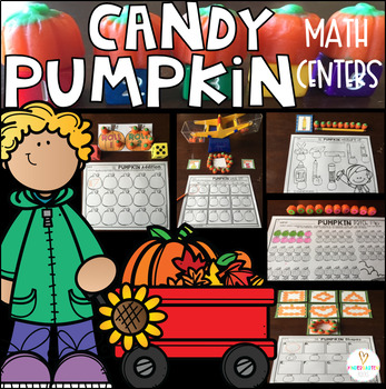 Preview of Pumpkin Candy Math Centers