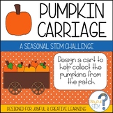Pumpkin Carriage: Fall Harvest or Halloween STEM Challenge