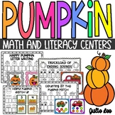 Pumpkin Centers | Pumpkin Math Centers | Pumpkin Literacy 