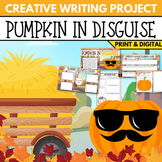 Pumpkin Character Project - Digital and Print - Fall Activ