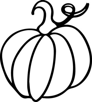 FREEBIE - Pumpkin Clip Art by Creative Lab | Teachers Pay Teachers