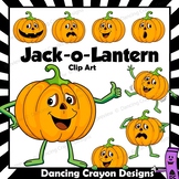 Pumpkin Emojis Clip Art Character | Halloween Jack-O-Lante