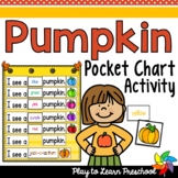 Pumpkin Color Sight Words