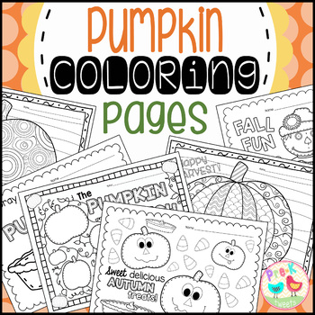 Preview of Pumpkin Coloring Pages