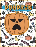 Pumpkin Coloring Pages .coloring book     / BACK TO SCHOOL