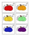 Pumpkin Colors Memory Match Game