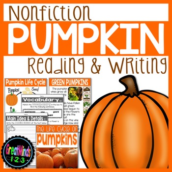Preview of Pumpkin - Common Core Nonfiction Unit
