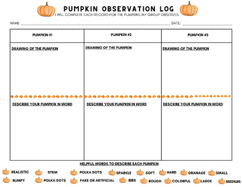 Preview of Pumpkin Comparison Log, Yayoi Kusama Pumpkins