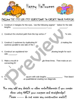 Preview of Pumpkin Construction Geometry
