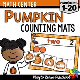 Fall Math - Pumpkin Counting, Numbers for Preschool, PreK 
