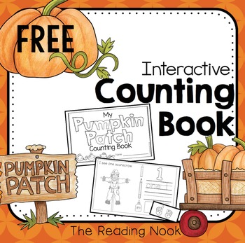 Preview of Pumpkin Counting Book - FREE