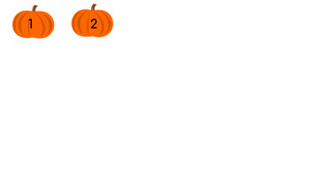 Preview of Pumpkin Counting - Count 1-20 - Fall Counting Pre-K, Preschool, Kindergarten