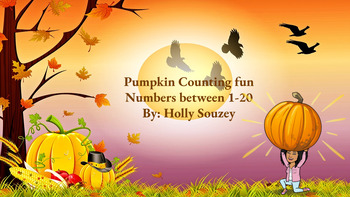 Preview of Pumpkin Counting Fun