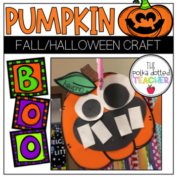 Preview of Silly Pumpkin Craft