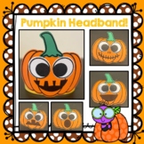 Pumpkin Craft, Five Little Pumpkins Headband Craft