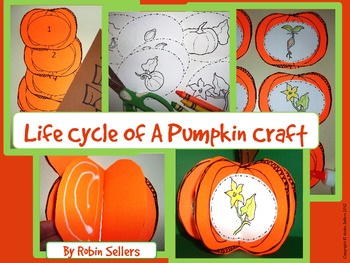 Preview of Pumpkin Craft: {Life Cycle of a Pumpkin Craftivity}