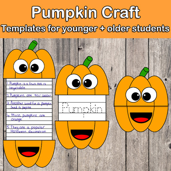 Pumpkin Craft Template (FREE Printable PDF) - Crafts on Sea