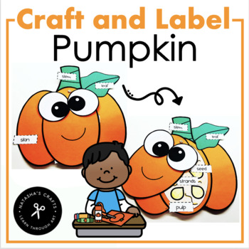 Preview of Pumpkin Craft and Label